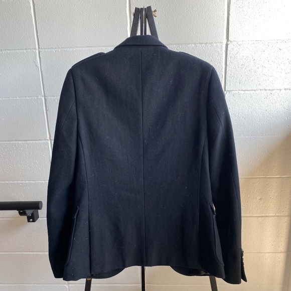 Black Topman Peacoat - Picture 2 of 5